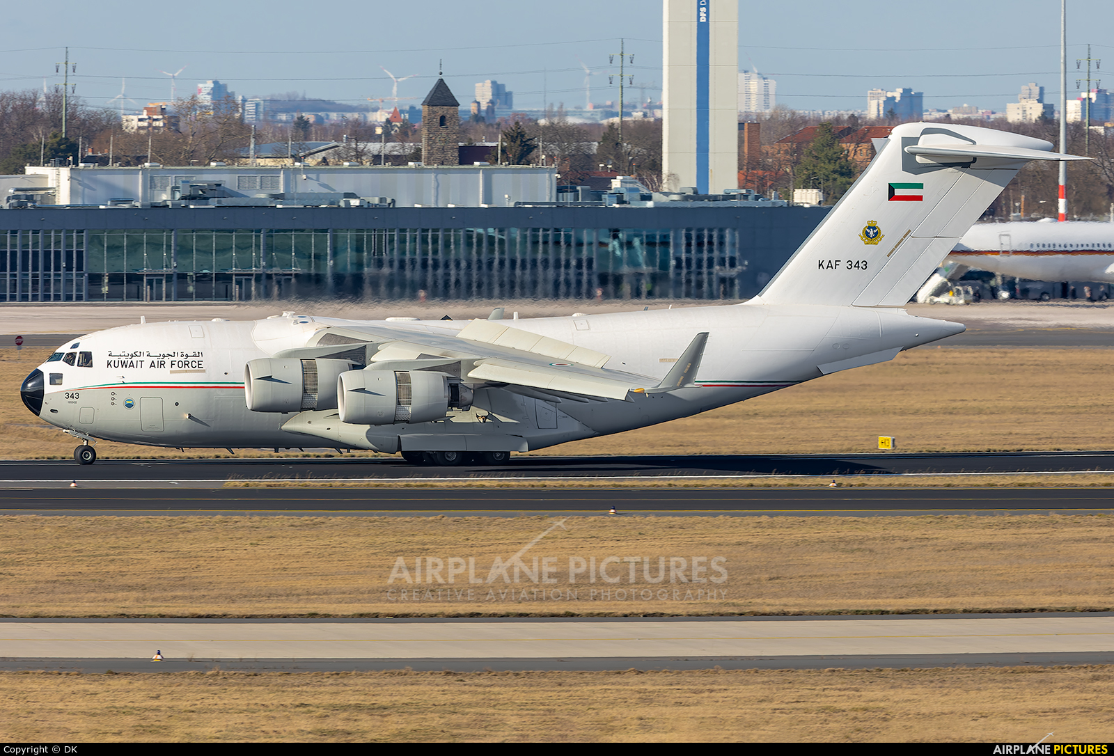 Kuwait - Air Force KAF343 aircraft at Berlin - Brandenburg