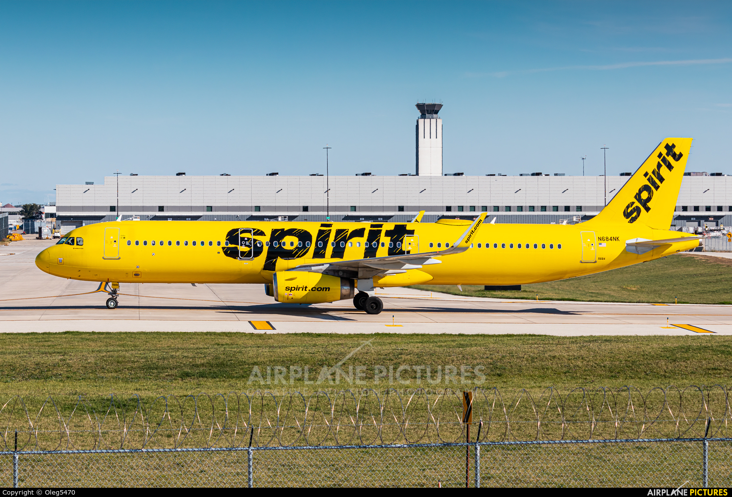 Spirit Airlines N684NK aircraft at Chicago - O Hare Intl