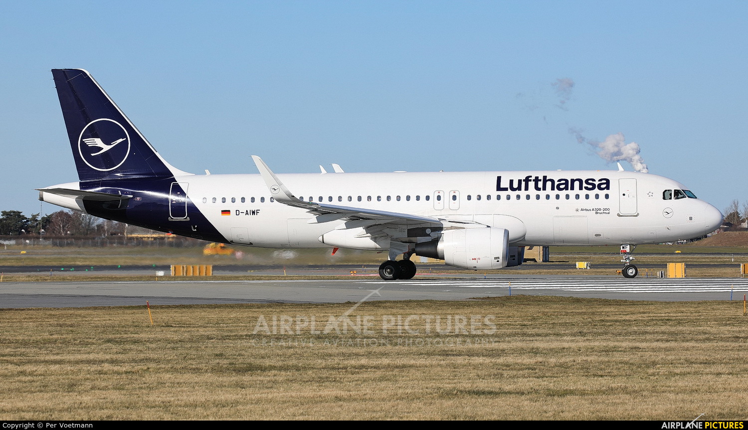 Lufthansa D-AIWF aircraft at Copenhagen Kastrup