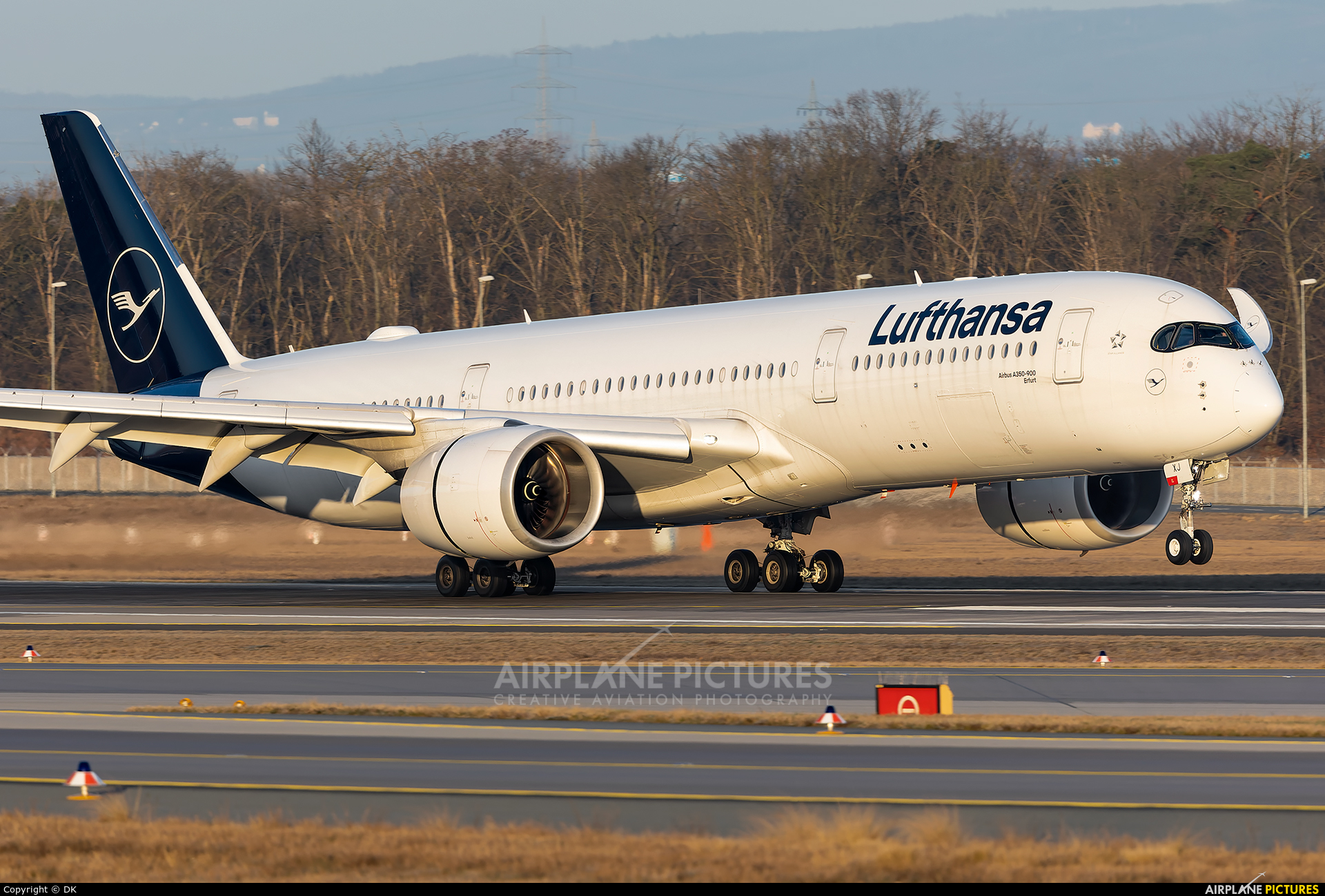 Lufthansa D-AIXJ aircraft at Frankfurt