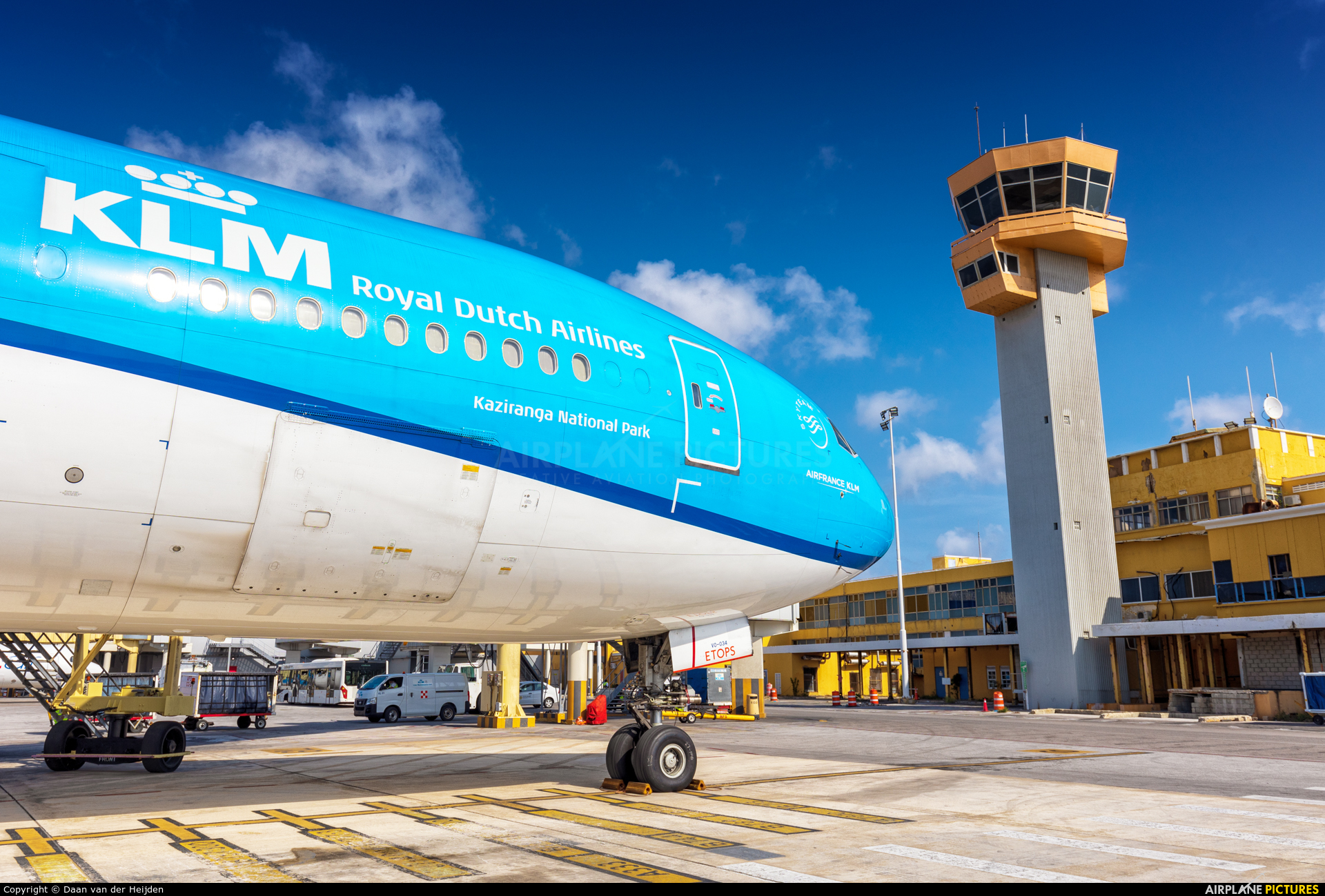 KLM PH-BVO aircraft at Hato / Curaçao Intl