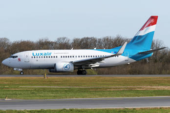 LX-LGS - Luxair Boeing 737-700