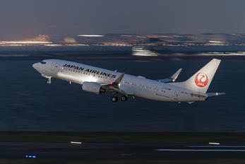 JA328J - JAL - Japan Airlines Boeing 737-800