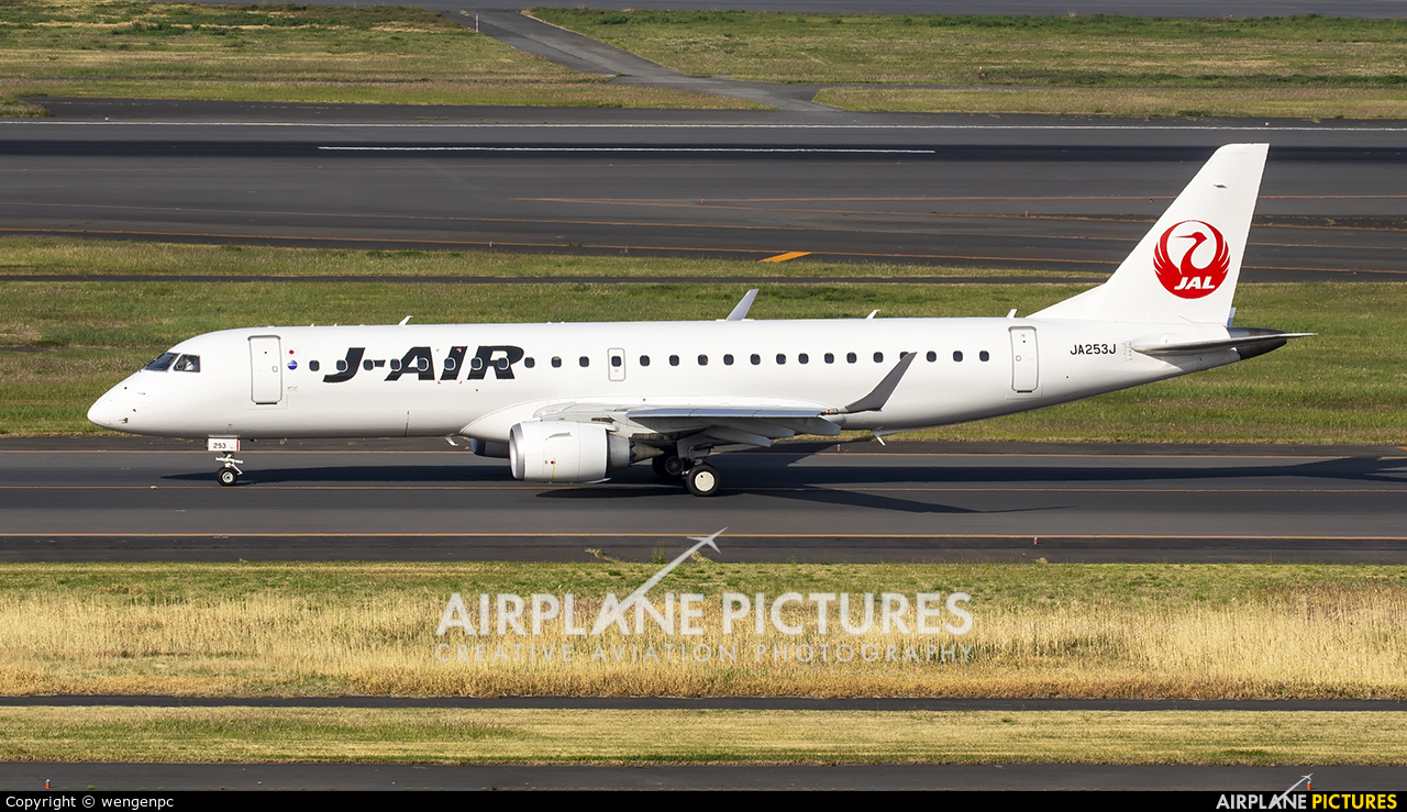 J-Air JA253J aircraft at Tokyo - Haneda Intl