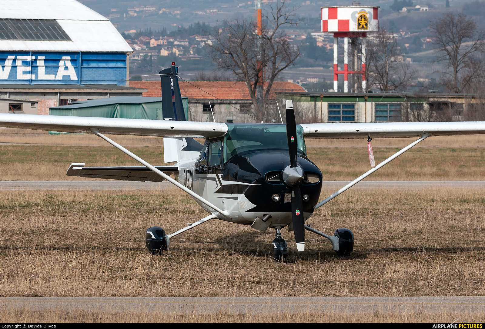 Private D-ERZO aircraft at Verona - Boscomantico