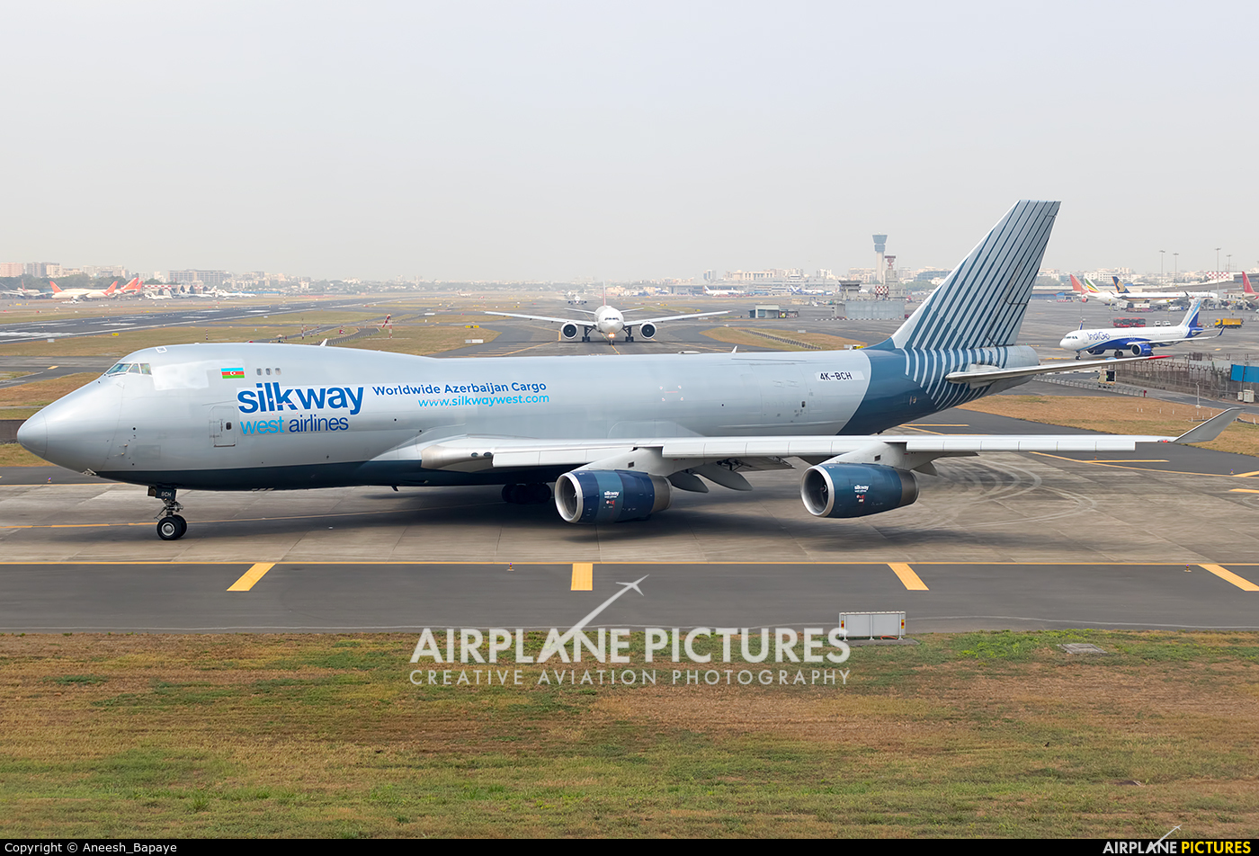 Silk Way West Airlines 4K-BCH aircraft at Mumbai - Chhatrapati Shivaji Intl