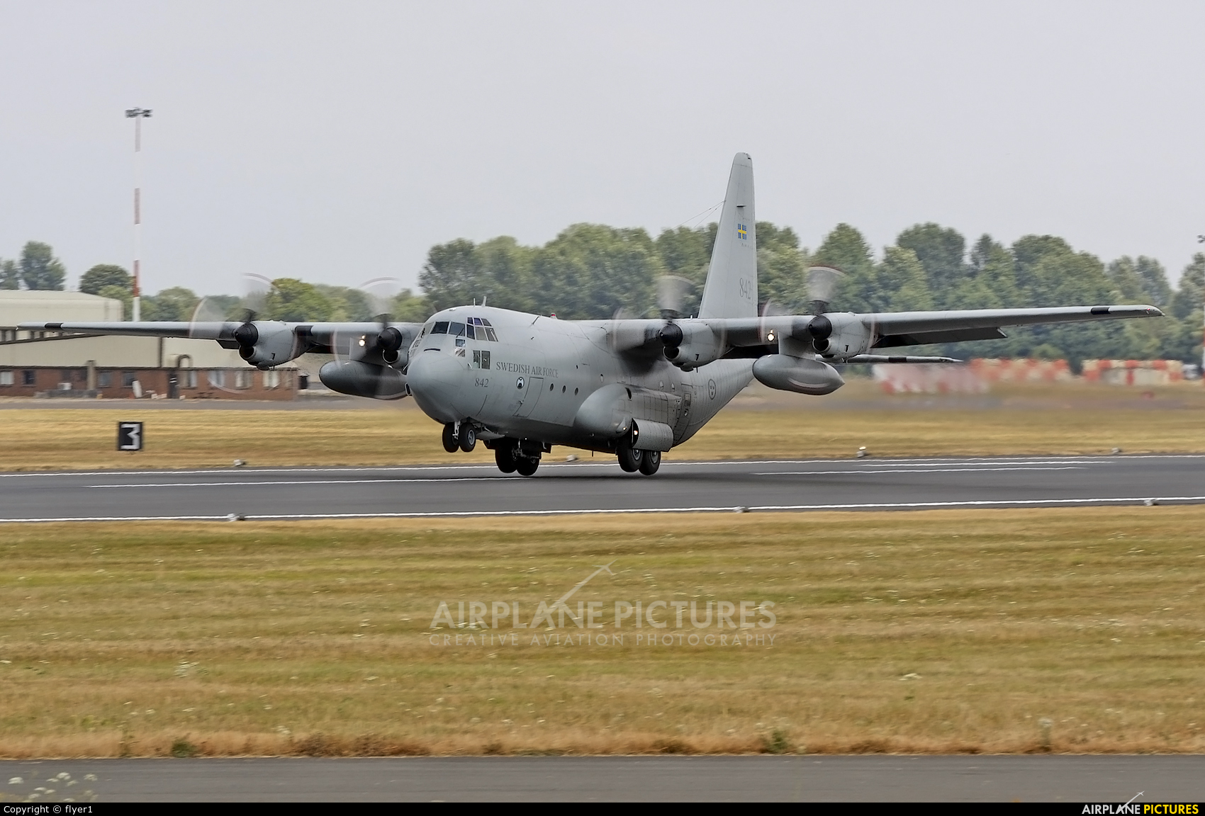 Sweden - Air Force 842 aircraft at Fairford