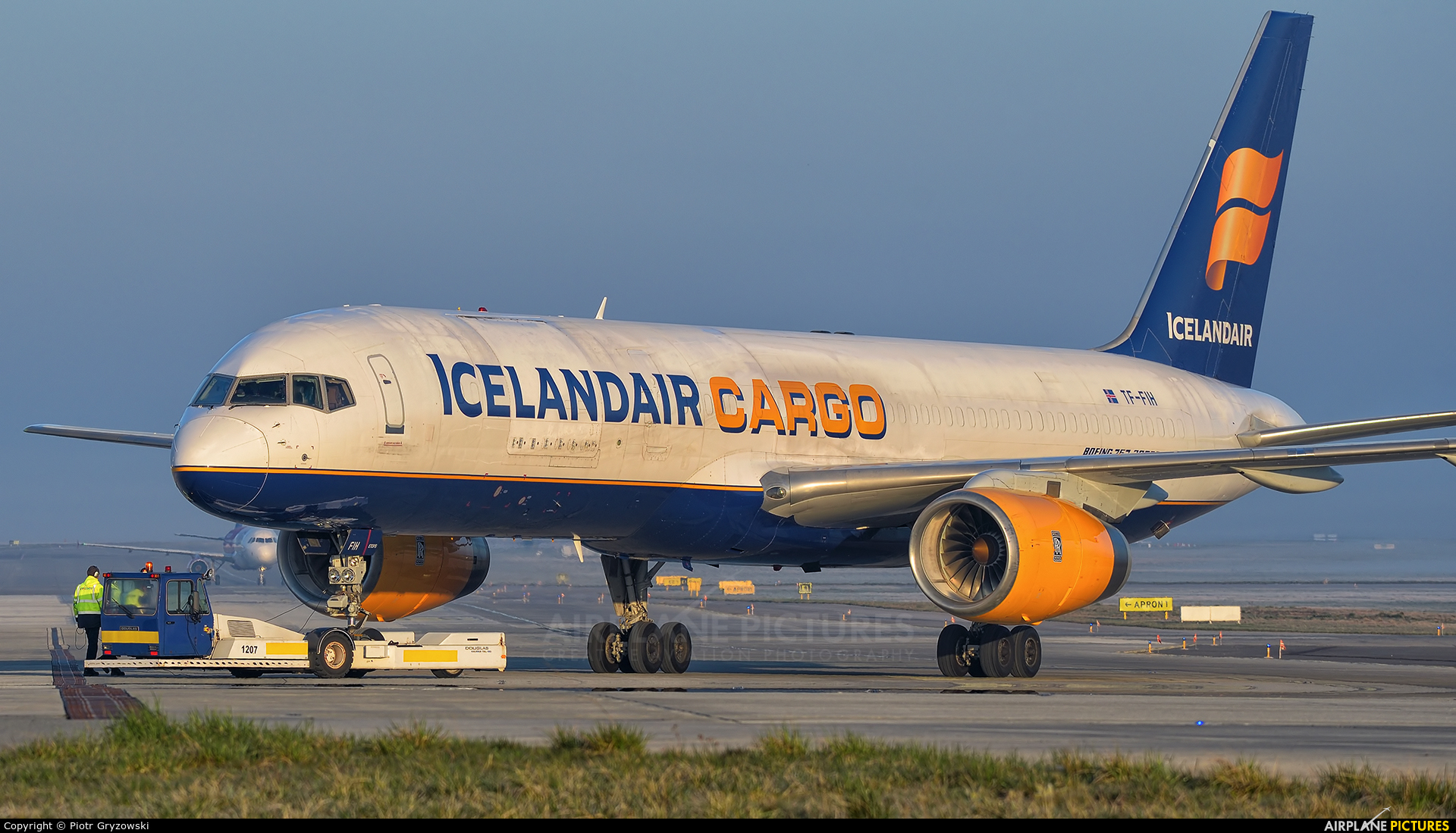 Icelandair Cargo TF-FIH aircraft at Katowice - Pyrzowice