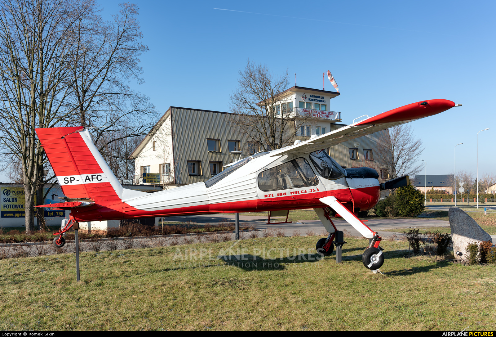 Aeroklub Rzeszowski SP-AFC aircraft at Rzeszów-Jasionka 