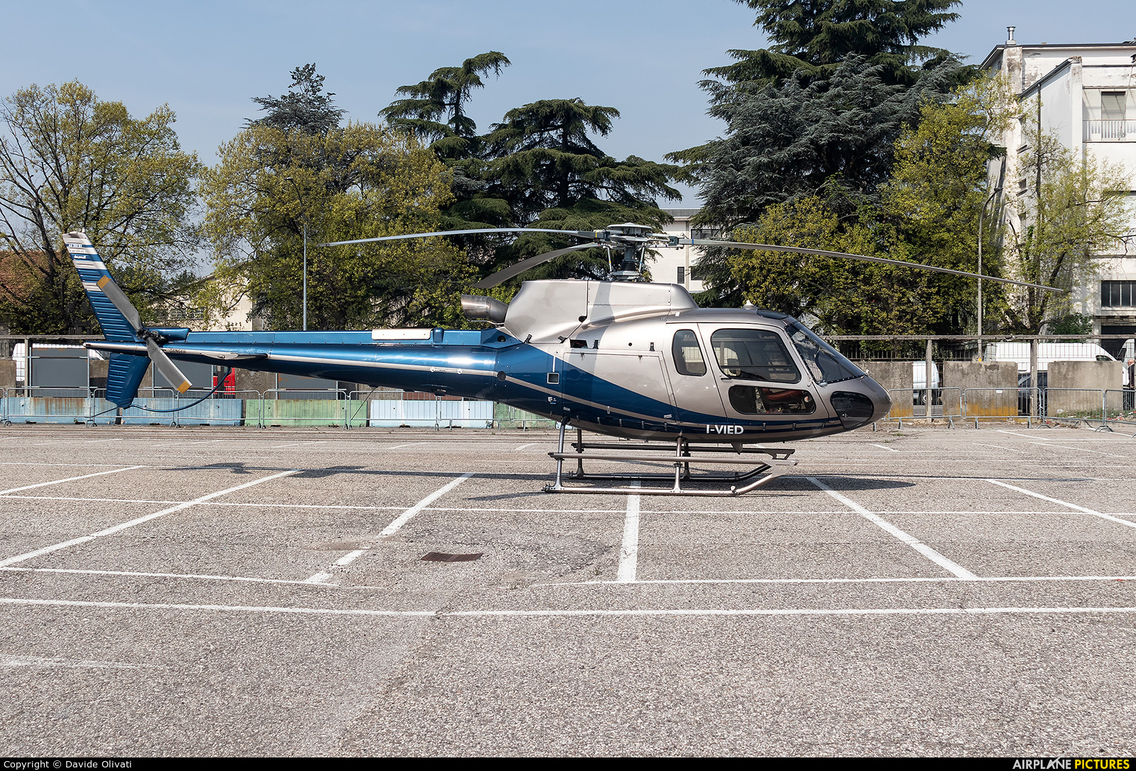 Private I-VIED aircraft at Off Airport - Italy
