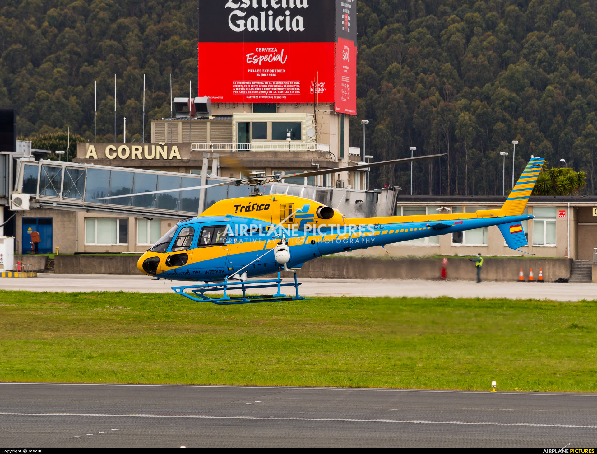 Spain - Government EC-LGC aircraft at La Coruña