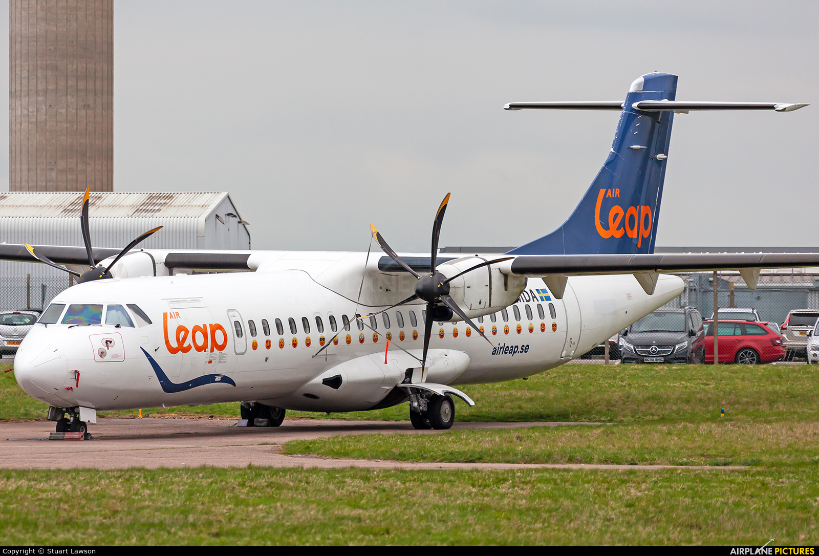 Air Leap SE-MDA aircraft at East Midlands