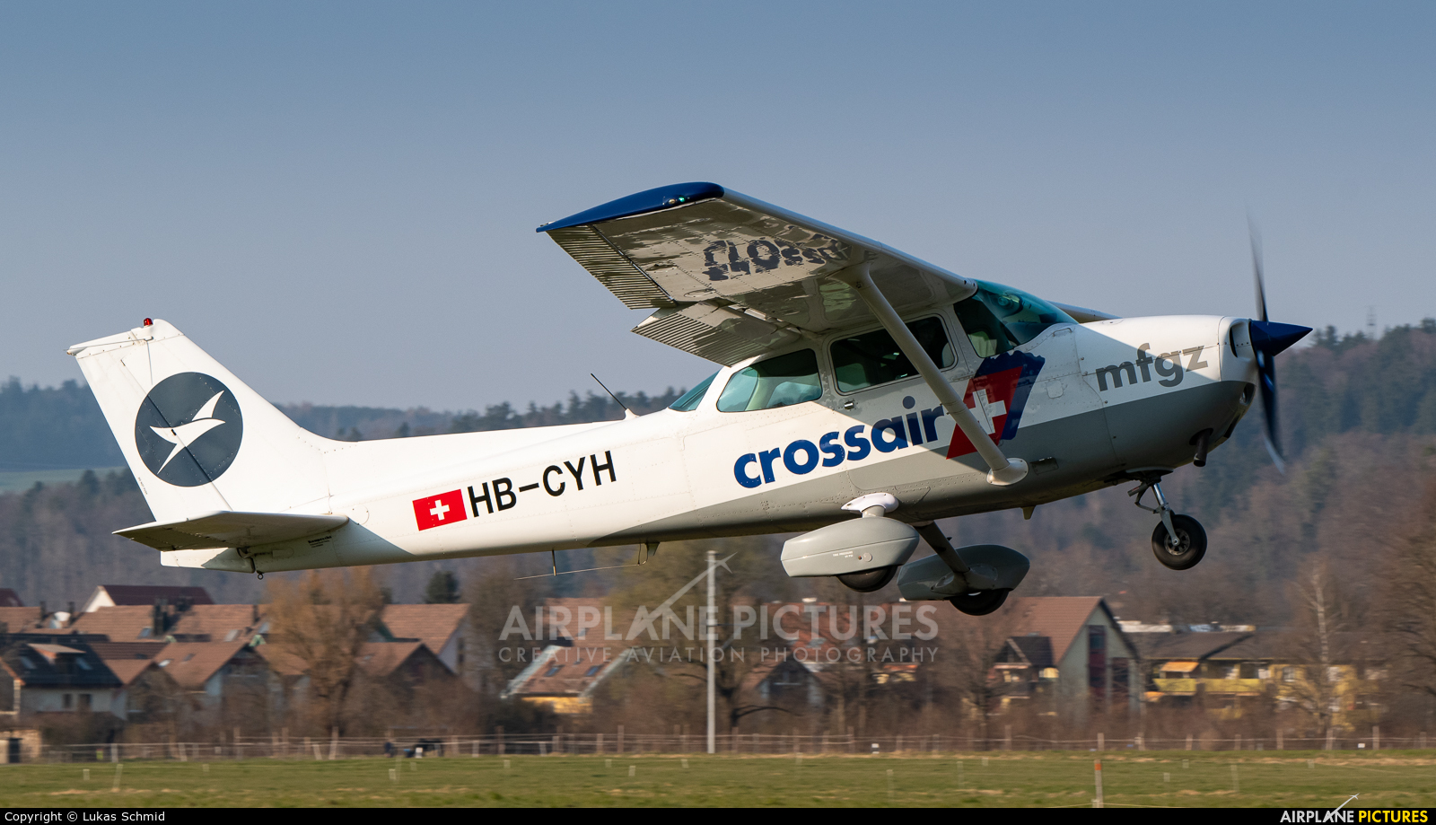 Motorfluggruppe Zürich HB-CYH aircraft at Off Airport - Switzerland