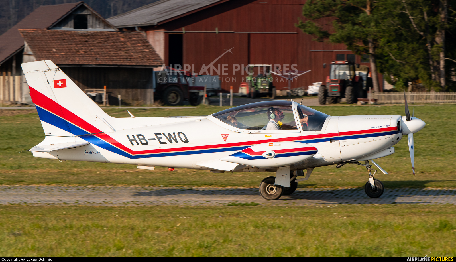 Private HB-EWQ aircraft at Off Airport - Switzerland