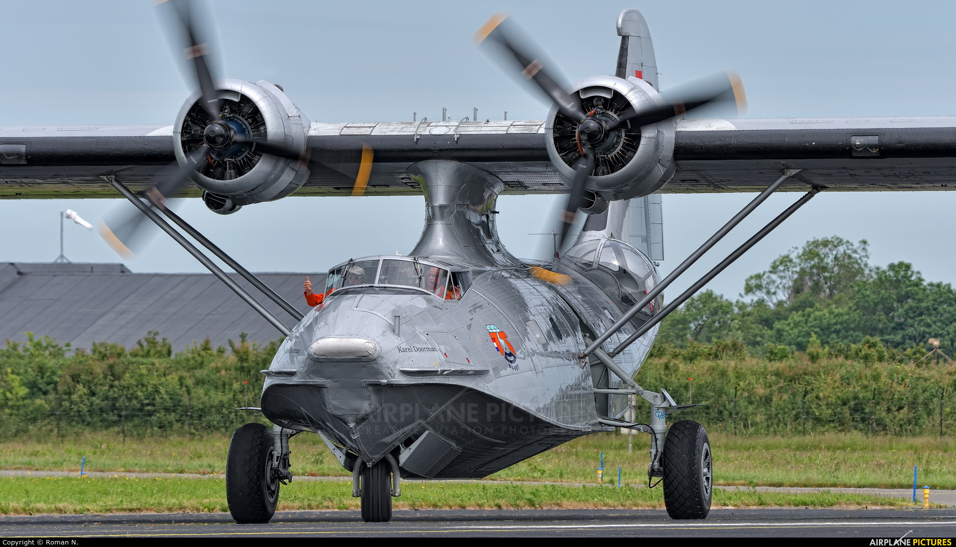 The Catalina Foundation PH-PBY aircraft at Leeuwarden