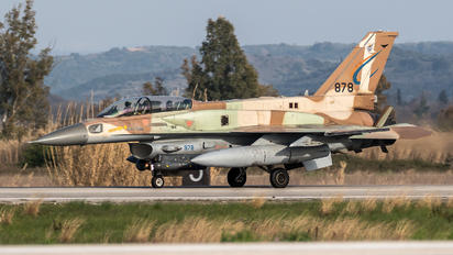 878 - Israel - Defence Force Lockheed Martin F-16I Sufa