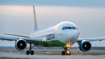 Uzbekistan Airways 767 visited Katowice title=