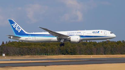JA887A - ANA - All Nippon Airways Boeing 787-9 Dreamliner