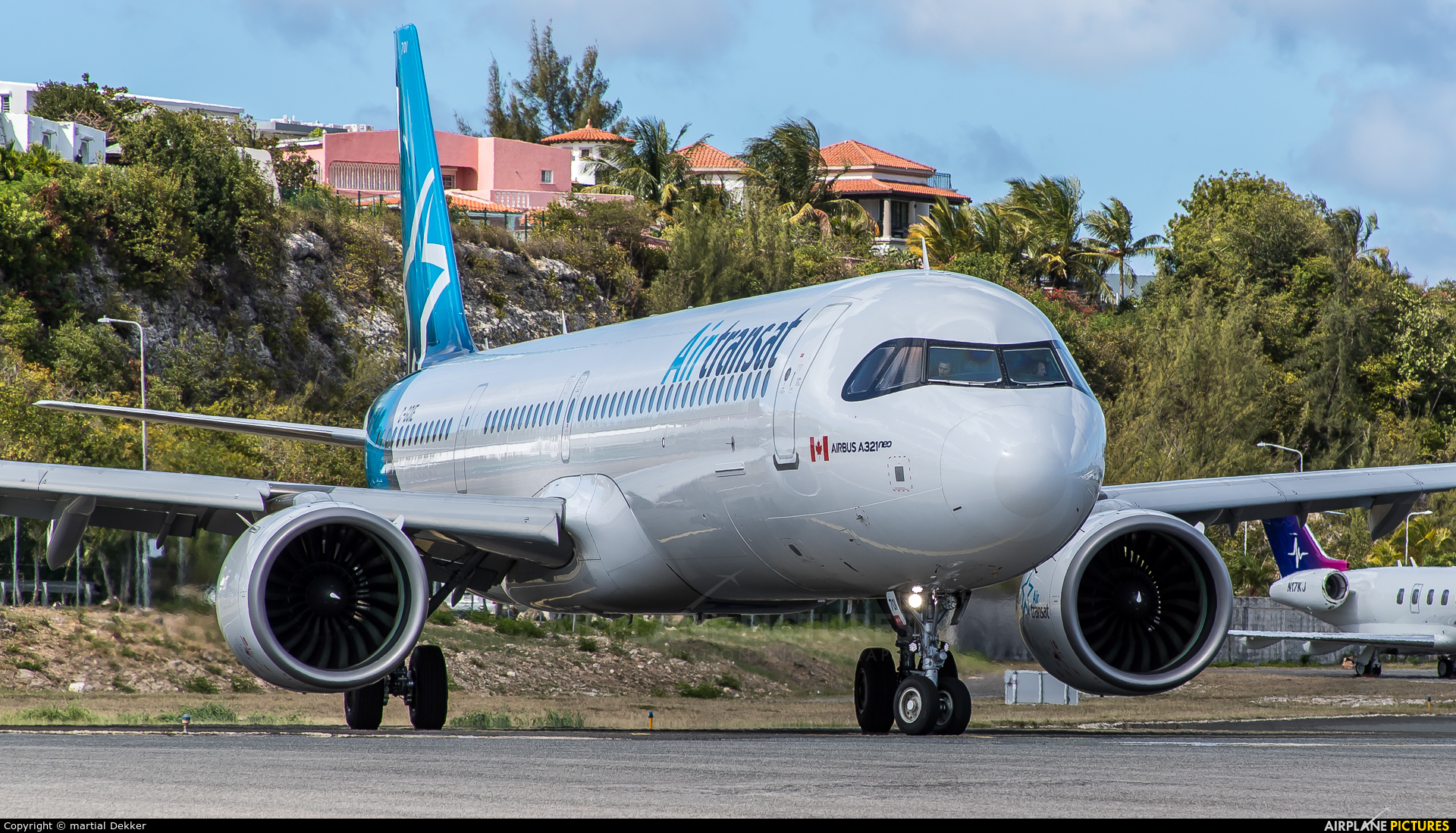 Air Transat C-GOIE aircraft at Sint Maarten - Princess Juliana Intl
