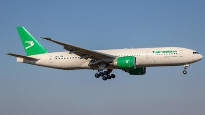 EZ-A778 - Turkmenistan Airlines Boeing 777-200LR