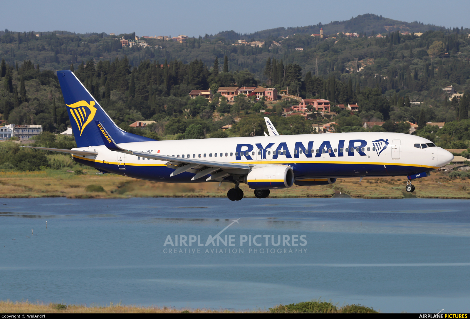 Ryanair (Malta Air) 9H-QBZ aircraft at Corfu - Ioannis Kapodistrias