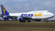 Rare Atlas 747-400 at Poznań title=