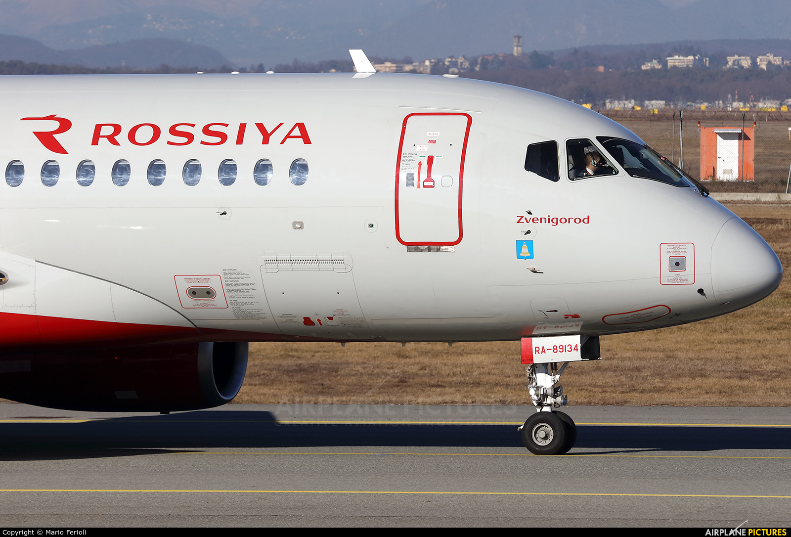 Rossiya RA-89134 aircraft at Milan - Malpensa