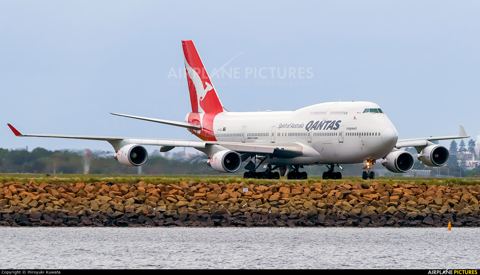 QANTAS VH-OEJ aircraft at Sydney - Kingsford Smith Intl, NSW