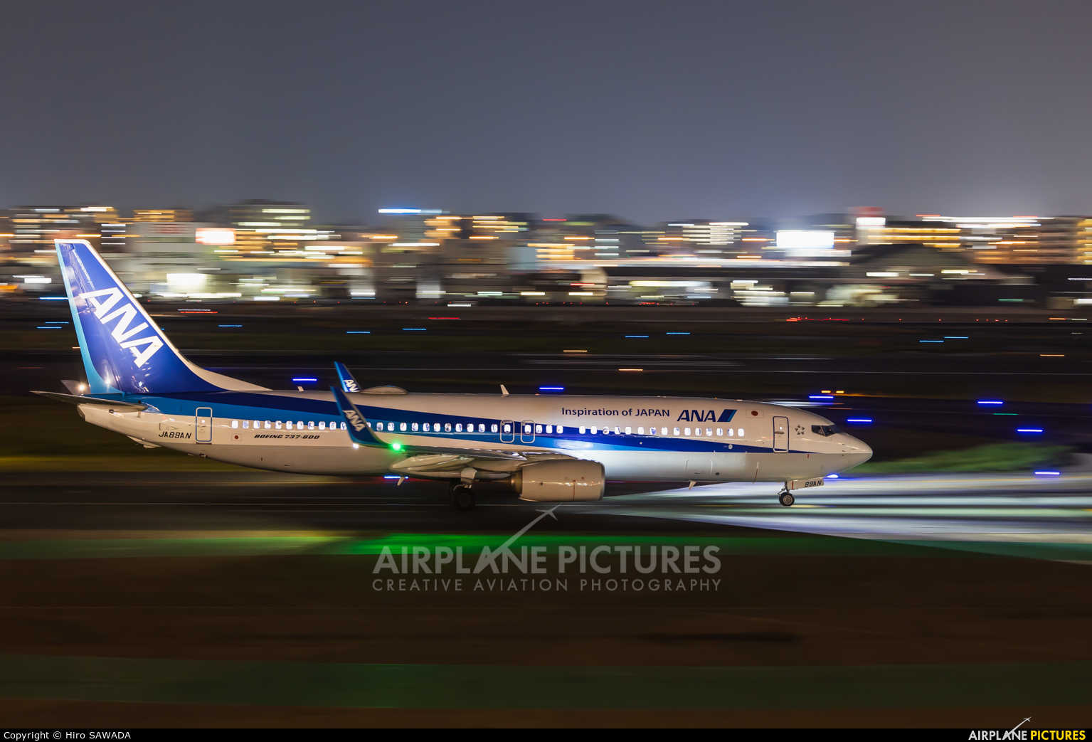 ANA - All Nippon Airways JA89AN aircraft at Fukuoka
