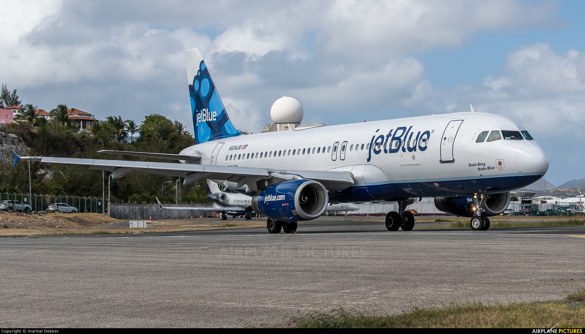 JetBlue Airways N534JB aircraft at Sint Maarten - Princess Juliana Intl