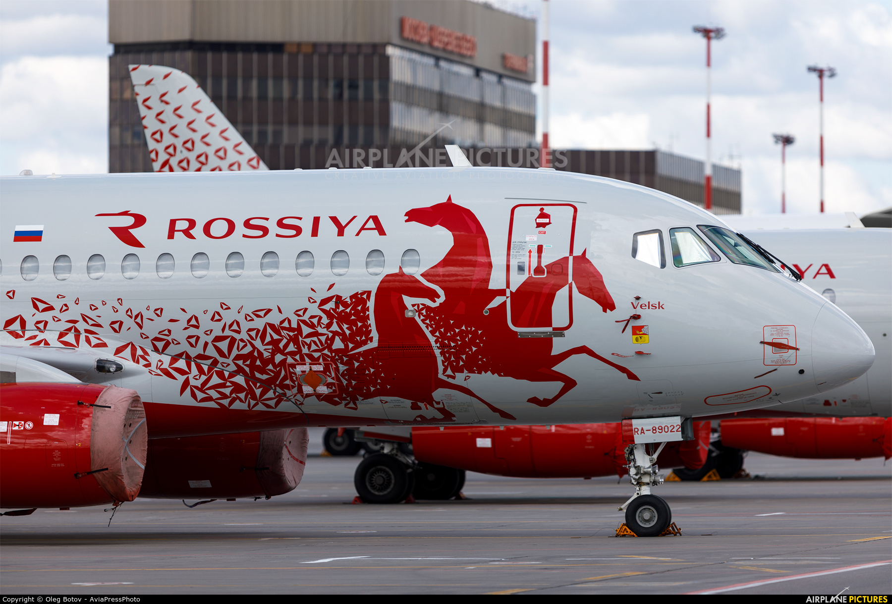 Rossiya RA-89022 aircraft at Moscow - Sheremetyevo