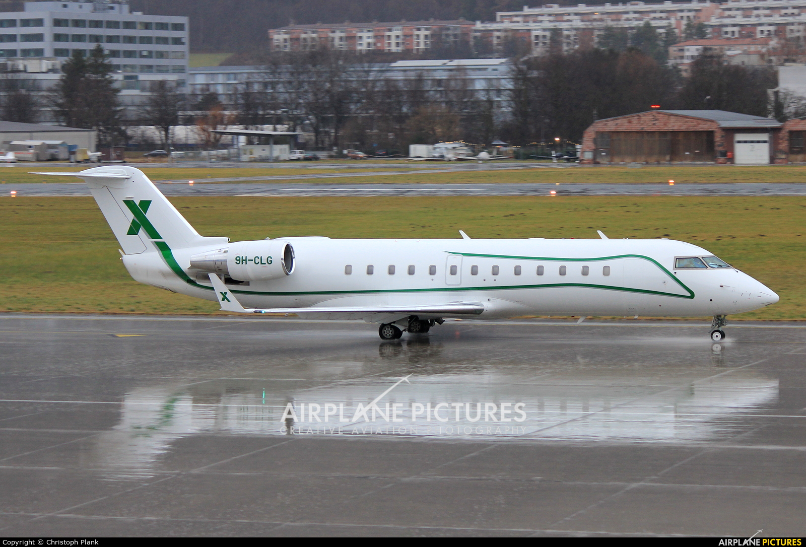 Air X 9H-CLG aircraft at Innsbruck