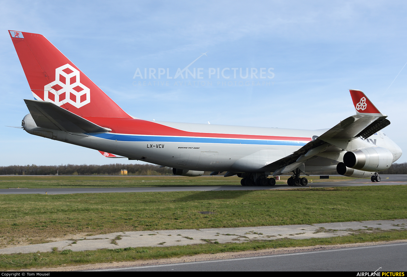 Cargolux Italia LX-VCV aircraft at Luxembourg - Findel