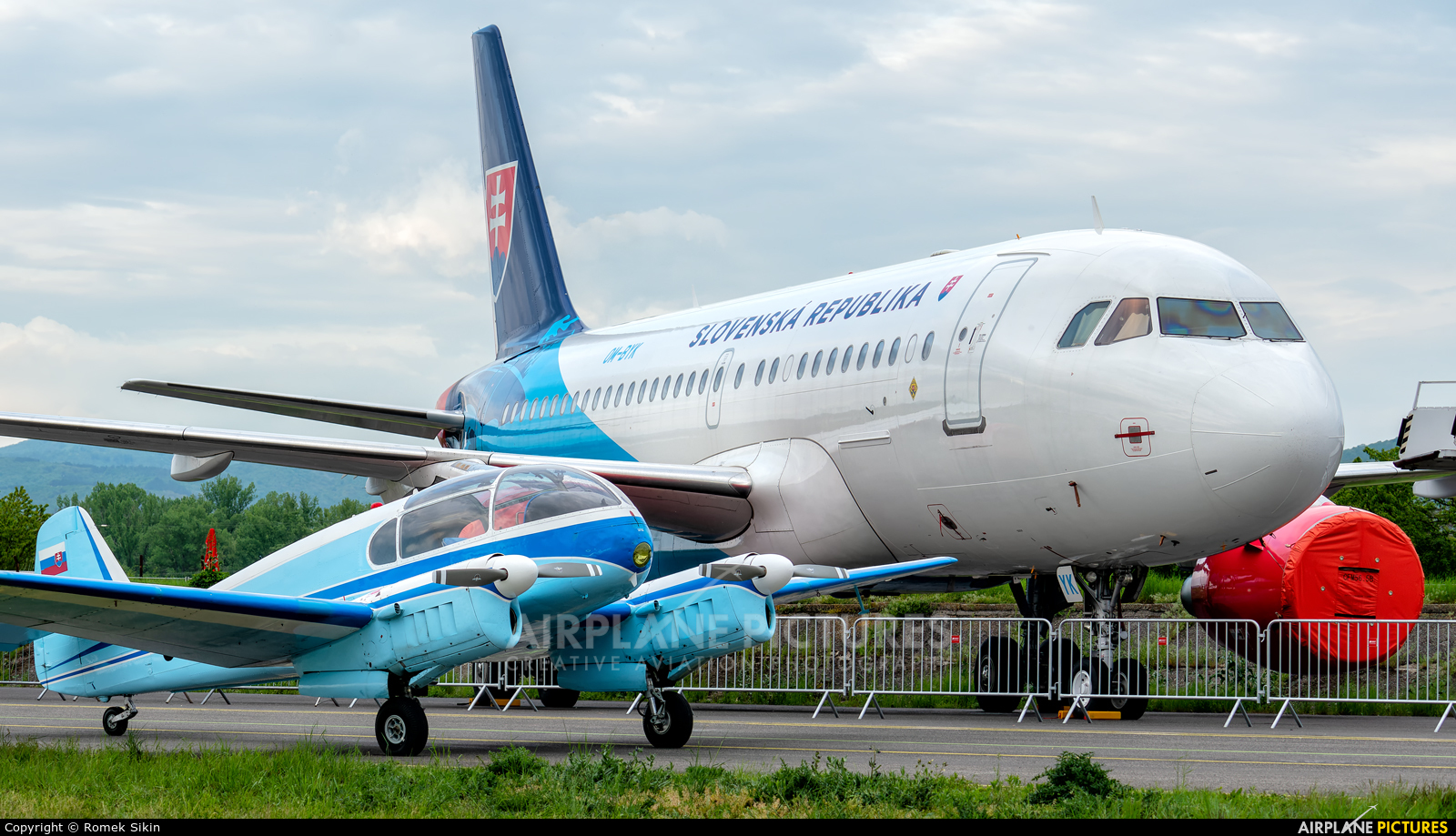 Slovakia - Government OM-BYK aircraft at Piestany