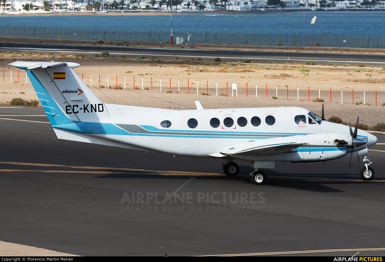 Eliance EC-KND aircraft at Lanzarote - Arrecife