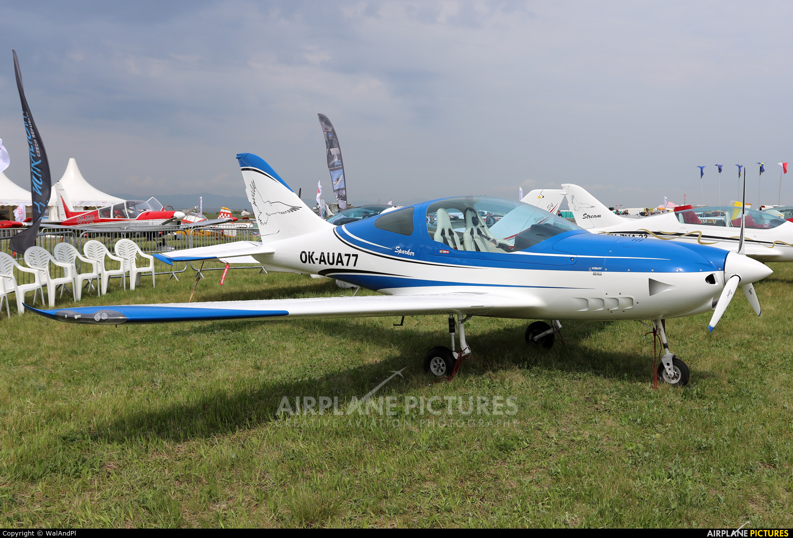 Private OK-AUA77 aircraft at Piestany