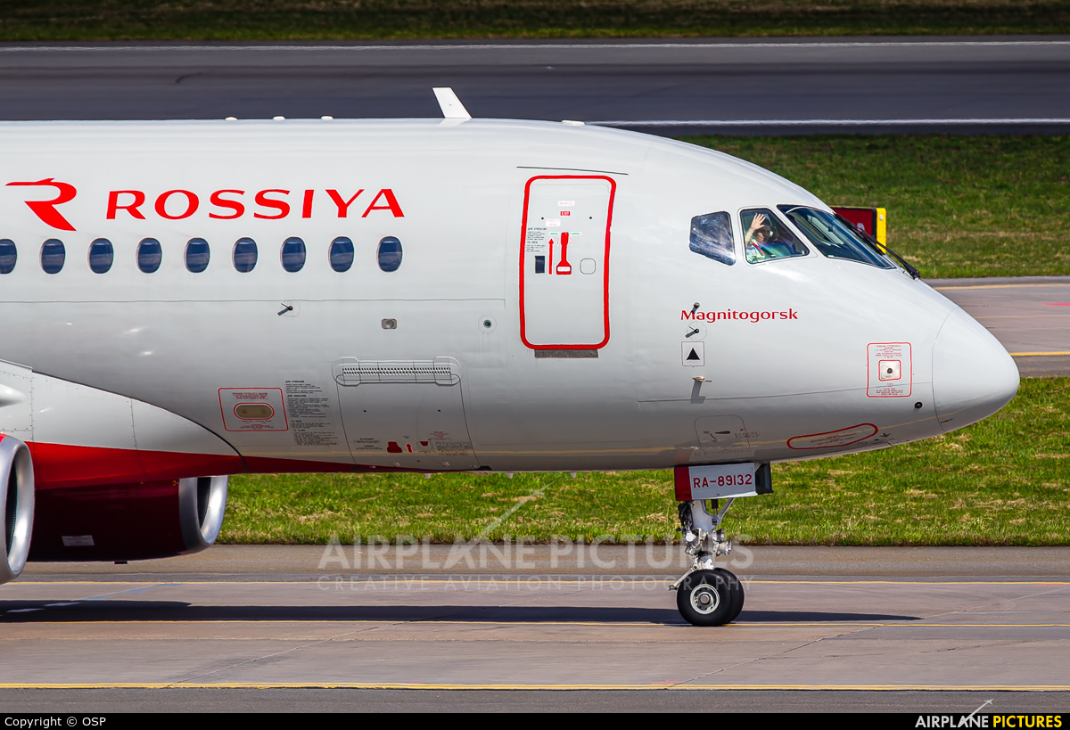 Rossiya RA-89132 aircraft at St. Petersburg - Pulkovo