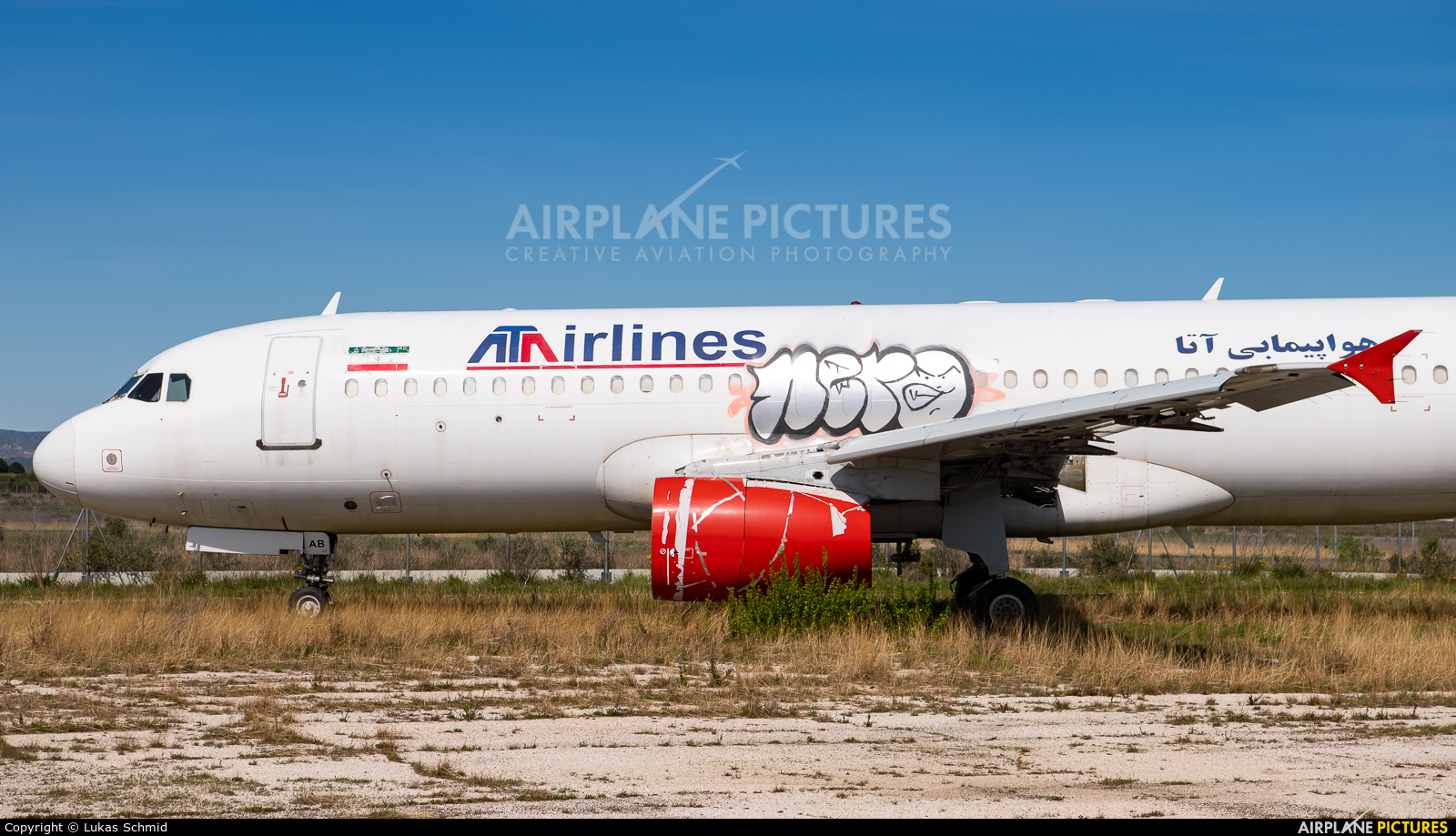 ATA Airlines Iran EP-TAB aircraft at Perpignan - Rivesaltes (Llabanere)