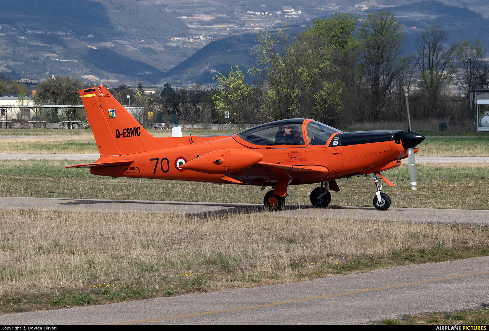 Private D-ESMC aircraft at Verona - Boscomantico