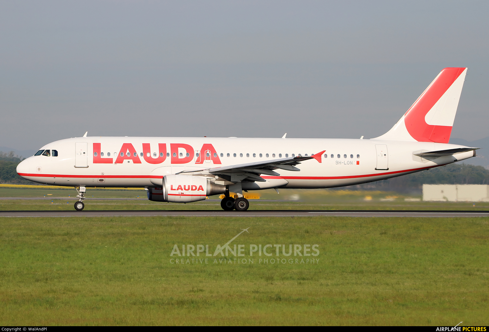 Lauda Europe 9H-LON aircraft at Vienna - Schwechat