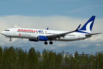 TC-JGS - AnadoluJet Boeing 737-800