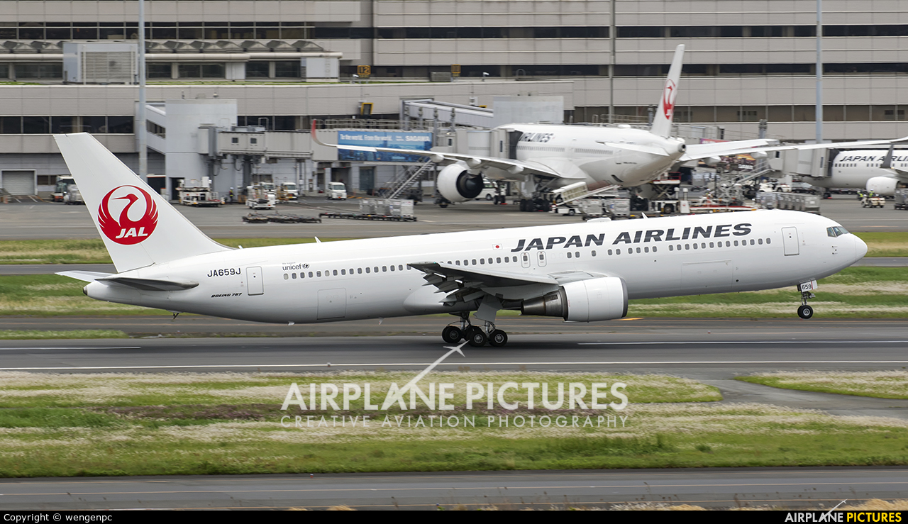 JAL - Japan Airlines JA659J aircraft at Tokyo - Haneda Intl