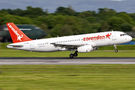 Corendon Airlines Airbus A320 LZ-BHL at Manchester airport