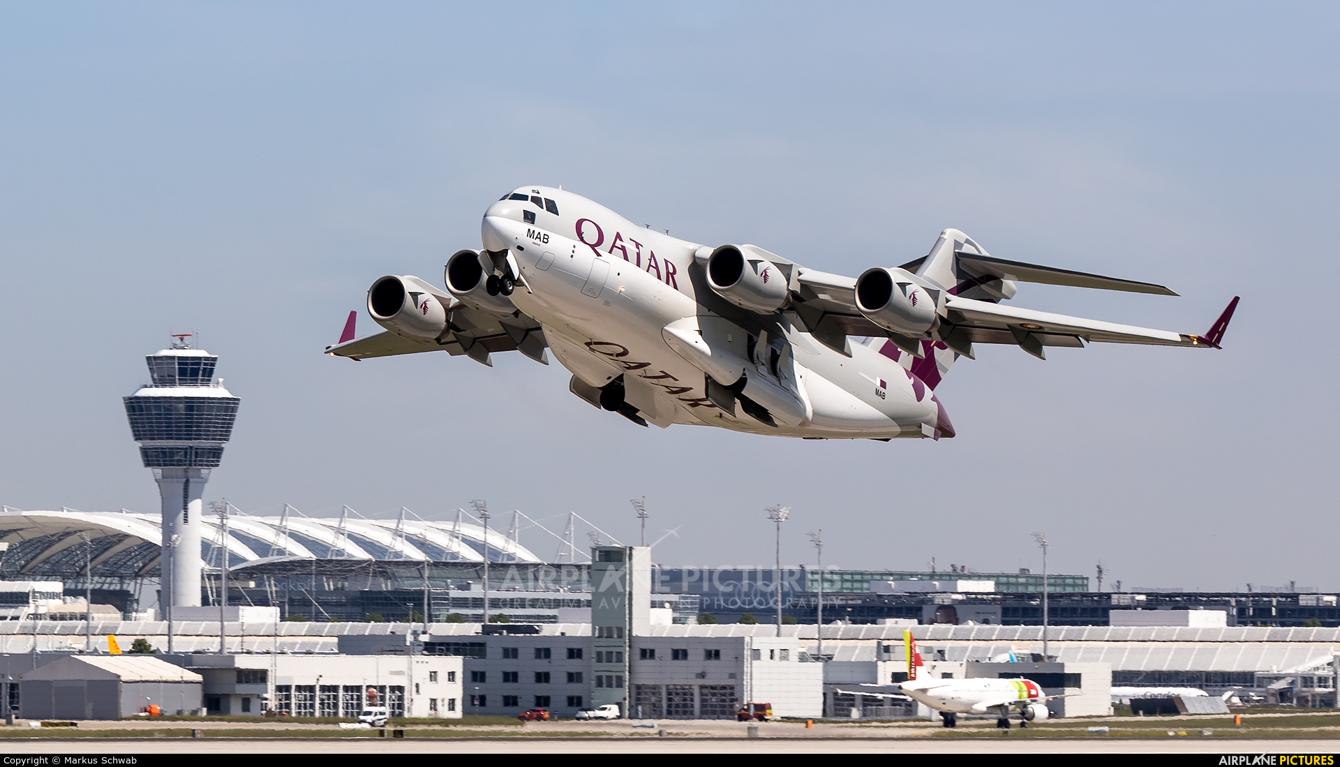 Qatar Amiri Flight A7-MAB aircraft at Munich