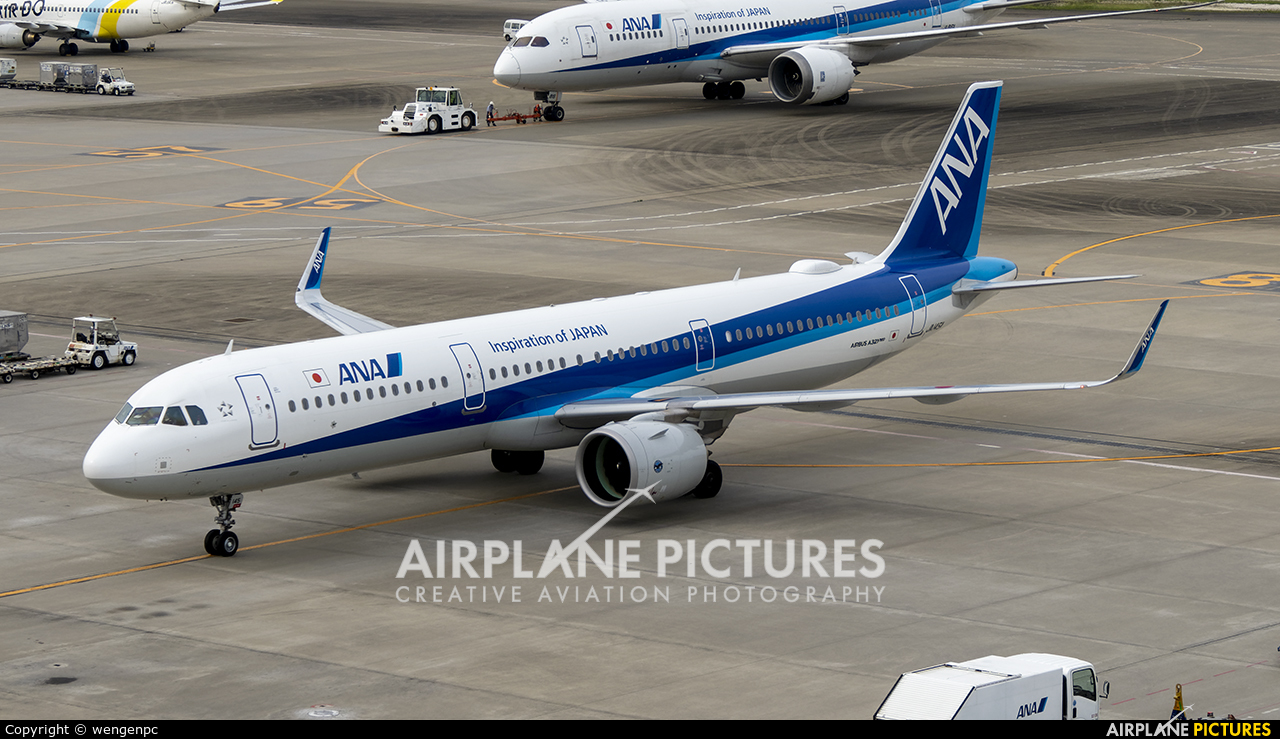 ANA - All Nippon Airways JA145A aircraft at Tokyo - Haneda Intl