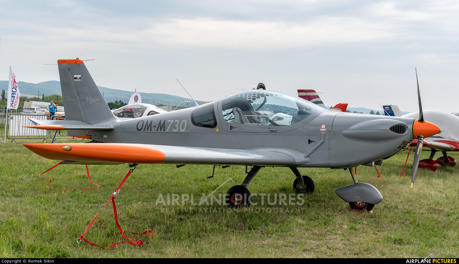 Private OM-M730 aircraft at Piestany