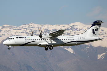 EP-ITG - Iran Air ATR 72 (all models)