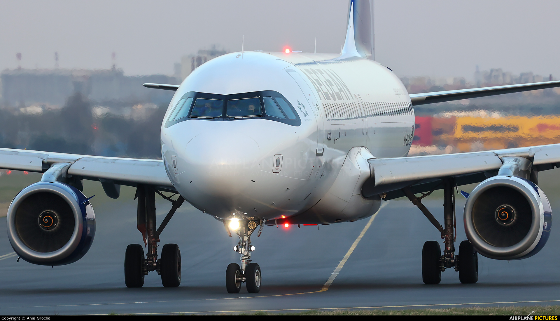 Aegean Airlines SX-DGX aircraft at Warsaw - Frederic Chopin