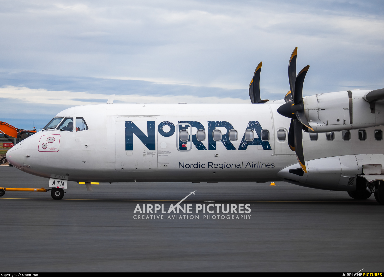 NoRRA - Nordic Regional Airlines OH-ATN aircraft at Helsinki - Vantaa