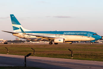LV-FSK - Aerolineas Argentinas Boeing 737-800